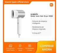 Xiaomi-secador de pelo iónico de agua H500 oficial, Terapia de iones de agua doble, Flujo de aire ultraalto de 20 m/s, Cuerpo de metal