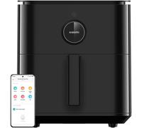 Xiaomi Smart Air Fryer 6.5L - Freidora de aire 6.5L, 1800W, +100 recetas, pantalla OLED, regulable 40°C-220°C °, Cocción uniforme 360°, negro (Versión ES)