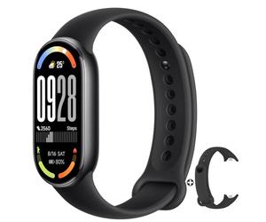 Xiaomi Smart Band 10 - Autonomía de hasta 21 días, Pantalla de 1.72 Pulgadas, AMOLED con frecuencia de actualización de 60 Hz, sueño, estrés, SpO2, Monitor de frecuencia cardíaca, 5 ATM, Mi Fitness