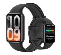 XIAOMI Smart Band 10 Pro, Rastreador Fitness Estilo Reloj Unisex, Pantalla AMOLED 1.74", algoritmo sueño Mejorado, 21 días de batería, Android e iOS, 150+ Modos, GNSS, 5ATM, Negro