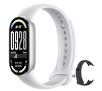 Xiaomi Smart Band 10 - Pulsera de Actividad, Autonomía de hasta 21 días, 1.72" Pantalla AMOLED con Tasa de refresco de 60 Hz, 5ATM,Sensor de Frecuencia Cardíaca, App Mi Fitness, Plata-(Versión ES)