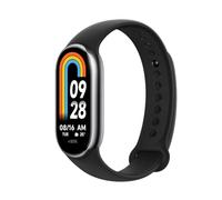 XIAOMI Smart Band 8 - Pulsera de Actividad, Autonomía de hasta 16 días, Pantalla AMOLED con Tasa de refresco de 60 Hz, 5 ATM, 150 Modos Deportivos, Negro (Versión ES)