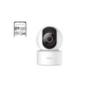 Xiaomi Smart Camera C200 Blanco 1920p, Rotación de 360°, Visión Nocturna Mejorada, Detección de Personas, Llamadas Bi-Direccionales, Cifrado de Datos