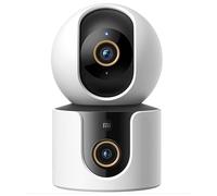 Xiaomi Smart Camera C500 Dual, Cámaras de 4MP, Resolución UHD, Visión Nocturna con Infrarojos, Detección Inteligente, hasta 6 Meses de Autonomía, Blanco
