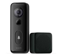 Xiaomi Videoportero WiFi inalámbrico Smart Doorbell 3S Cámara 2K Negro