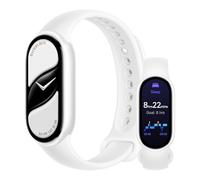 Xiaomi Smart Band 10, Edición Cerámica, Smart Watch, AMOLED 1.72'', batería 21 días (carga rápida), 150+ modos deportivos, monitor de salud preciso, iOS/Android, Impermeable 5ATM, Brújula,Blanca Perla