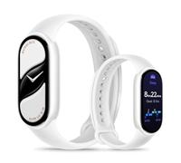 XIAOMI Smartband 10, Pantalla AMOLED de 44mm, Carga rápida, 150+ Modos Deportivos, Monitorización de Salud y sueño, HyperOS 2.0, Impermeable 5ATM, Brújula, Perla