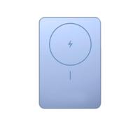 Xiaomi Super Slim Magnetic Power Bank 5000 Azul | Power bank magnético ultrafino de 5000mAh. Carga inalámbrica, ultraligero - se acopla al iPhone y desaparece en el bolsillo.