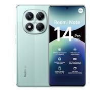 Xiaomi Teléfono Inteligente Redmi Note 14 Pro 5G, 8+256GB, Verde, cámara AI de Grado Profesional de 200 MP, IP68, Carga Turbo de 45 W con batería de 5110 mAh, características de IA (no Incluye