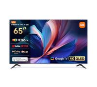 XIAOMI TV A Pro 65, 65 Pulgadas (165 cm), 4K UHD QLED, Smart TV, Google TV, Control por Voz, HDR10+, Modo Game Boost 120Hz, MEMC, 2GB+8GB, Compatible con Apple Airplay & Google Cast