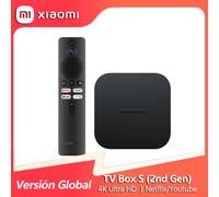 Xiaomi TV Box S (2nd Gen) - 4K Ultra HD, Chromecast, HDMI, Wi-Fi, Bluetooth 5.2, Reproductor multimedia de transmisión Compatible con Netflix, Prime Video y Youtube Xiaomi TV Box S (2nd Gen)