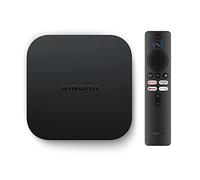 Xiaomi TV Box S (2nd Gen), 4K Ultra HD Streaming Media Player, 2GB RAM 8GB ROM Smart TV Box, Soporta Google TV, Dolby Vision, HDR10+, Dolby Atmos, DTS-HD, Wireless Projection, Dualband-WLAN, Negro