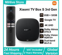 Xiaomi TV Box S (3rd Gen) Negro 4K Ultra HD 32 GB Wifi