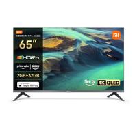 XIAOMI TV F Pro 65, 65 Pulgadas (165 cm), 4K UHD QLED, Smart TV, Fire TV, Control por Voz Alexa, HDR10+, 60Hz con 120Hz Game Boost Mode, MEMC, 2GB+32GB, Compatible con Apple AirPlay, 2025