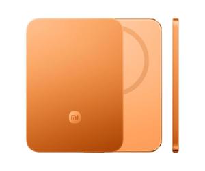 Xiaomi Ultrathin Magnetic Power Bank 5000mAh 15W Compatible con MagSafe para iPhone Batería Externa Ultrafina y Ligera con Carga inalámbrica, Compatible con iPhone 17/16/15/14/13/12, Orange