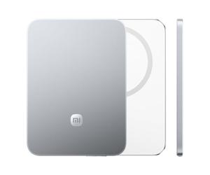 Xiaomi Ultrathin Magnetic Power Bank 5000mAh 15W Compatible con MagSafe para iPhone Batería Externa Ultrafina y Ligera con Carga inalámbrica, Compatible con iPhone 17/16/15/14/13/12, Gletscher Silber
