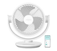 Ventilador Xiaomi Circulación Aire Escritorio Smart EU 100 Niveles, 28,4 dB, USB-C, 10m Alcance