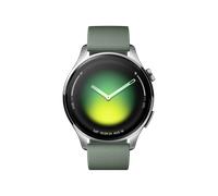 Xiaomi Watch 5 Bluetooth GPS NFC 47mm AMOLED Plata Correa Verde M Resistencia Agua 5ATM SpO2 Pulsómetro
