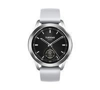 XIAOMI Watch S3 - Reloj Inteligente, Nuevo HyperOS, Pantalla AMOLED 1,43”, Monitor de Frecuencia Cardíaca, Registro del Sueño, Plata