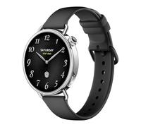 XIAOMI Watch S4 41mm, Smartwatch, Diámetro de 41 mm, Cuerpo Ultraligero de 32g, Pronóstico Menstrual, 150+ Modos Deportivos, Funciones de Seguridad, HyperOS 3, Correa de Goma fluorada (Negro)