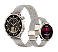 XIAOMI Watch S4 41mm, Smartwatch, Diámetro de 41 mm, Cuerpo Ultraligero de 32g, Pronóstico Menstrual, 150+ Modos Deportivos, Funciones de Seguridad, HyperOS 3, Correa milanesa (Dorado)