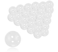 Xiaomoyu 28 Piezas Pelotas de Práctica de Golf, Pelotas de Golf de Práctica Hueca con Flujo de Aire, Pelotas de Plástico 40 mm para Practicar Swing, Campo de Práctica, Juegos de Aire Libre