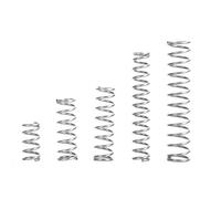 XIAONIYI Resorte pequeño de presión Fuerte, 10 Uds., absorción de Impacto, Resorte de compresión de Acero Inoxidable, diámetro de 0,5mm(25mm,5mm-01)
