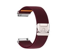 xiaopang 1 Uds. Banda de 20mm 22mm for pulsera Bip 6 5/GTS 3/2/2e/GTS2 /GTR 3 Pro/42mm/47mm/2/2e/ 2/3pro(Wine Red,22mm)