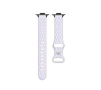 xiaopang 1 Uds correa de repuesto for reloj Fit 3 4 4Pro banda de silicona accesorios deportivos inteligentes(Purple)