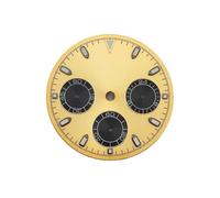 xiaopang 1 Uds. Reloj Vk63 de 29mm con Esfera y Logotipo, Piezas adecuadas for Caja de 39mm, Movimiento de Cuarzo VK63(NO Logo 4)