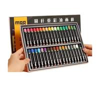 xiaopang 24/36/48 Colors Oil Painting Crayon Kids Or Beginners Birthday Presents School(36 Colors)