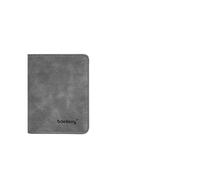 xiaopang Cartera Corta for Hombre, Clips for Tarjetas Informales Simples, Soporte for Licencia de Conducir, Plegable, 1 Uds.(Gray)