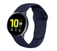 xiaopang Correa de silicona for Vivoactive 3, 4, 5, Forerunner 645, 245, 255, 55, Venu/3/2/SQ/2 Plus, 20mm, 22mm, 1 Uds.(Navy blue,20mm)