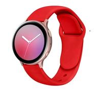 xiaopang Correa de silicona for Vivoactive 3, 4, 5, Forerunner 645, 245, 255, 55, Venu/3/2/SQ/2 Plus, 20mm, 22mm, 1 Uds.(Red,20mm)