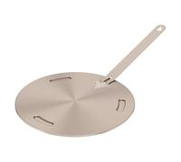 xiaopang Placa de conducción de Calor for Estufa de Gas, difusor portátil con Mango extraíble, Adaptador de inducción de Acero Inoxidable, 1 Uds.(20 cm)