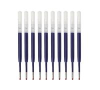 xiaopang Recambio de plumas de Gel de tinta 424, 99mm, azul, negro, rojo, recambios for bolígrafo G2 reemplazables, 0,5mm, papelería escolar y de oficina, 10 Uds.(Blue -10pcs)