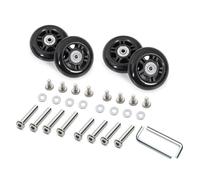 XIAOQENAN 4 rodillos de repuesto para maleta de viaje silenciosa, giro suave y silencioso, construcción práctica, maleta silenciosa, Modelo 40