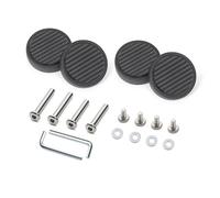 XIAOQENAN 4 rodillos de repuesto para maleta de viaje silenciosa, giro suave y silencioso, construcción práctica, maleta silenciosa, Modelo 50