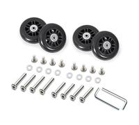 XIAOQENAN 4 rodillos de repuesto para maleta de viaje silenciosa, giro suave y silencioso, construcción práctica, maleta silenciosa, Modelo 22