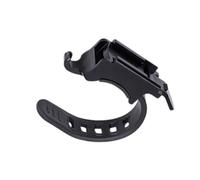 XIAOQENAN Adaptador de luz delantera para bicicleta, soporte de cámara regulable, multifuncional, para cámaras y dispositivos de bicicletas de nailon de durabilidad ligera