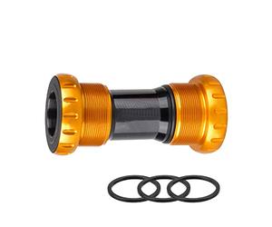 XIAOQENAN BIKE 24 - Juego sellado de 22 mm, aleación de aluminio, cojinete de pedalier, juego de roscas para bicicleta GXP