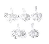 XIAOQENAN Boletos Colgantes De Oro/Plateado Brillantes Dorado/diseño Resistente A La Lágrima Diseño Fácil Usar Usuario Listo para Que Los Suministros Joyería Joyería Sean Bolsos En