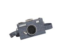 XIAOQENAN Bolso bandolera vintage para mujer, práctico bolso de noche de piel sintética, bolso ligero con correa ajustable, bolso cruzado retro para mujer, Blue, One Size