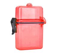 XIAOQENAN Caja impermeable flotante transparente para buceo, caja de almacenamiento en seco con gancho de cuerda, impermeable, sellado impermeable, almacenamiento en seco con gancho de cuerda