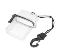 XIAOQENAN Caja impermeable flotante transparente para buceo, caja de almacenamiento en seco con gancho de cuerda, impermeable, sellado impermeable, almacenamiento en seco con gancho de cuerda