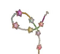 XIAOQENAN Delicado collar de flores botánicas con diseños ergonómicos, portátil, cómodo, joyería de regalo para sus días especiales, celebración, cadena de clavícula floral, talla única, como se