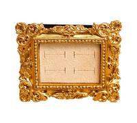 XIAOQENAN Elegante regalo para los amantes de las joyas, soporte de exhibición vintage con diseño multicapa para anillos, collares y soporte de collar de fácil acceso