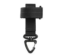 XIAOQENAN Guantes de cincha, gancho para cuerda para llavero al aire libre, clip de engranaje, bolsa para cinturón, llavero