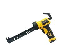 XIAOQENAN Herramienta de calafateo eléctrica alimentada por pilas con luz LED de ajuste de 6 velocidades para un sellado preciso en zonas oscuras sistemas antigoteo