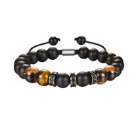 XIAOQENAN Joyería de equilibrio de energía para el empoderamiento diario, cuentas suaves y cómodas, versátiles para uso diario, talla única, como se describe